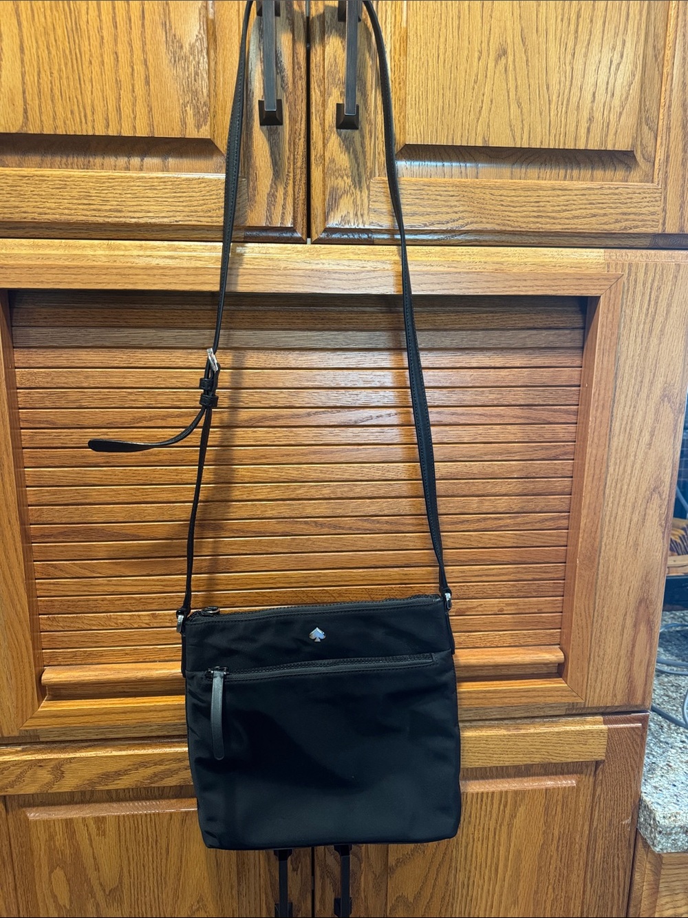 Kate Spade Black Crossbody Shoulder Bag - Sleek Everyday Carry